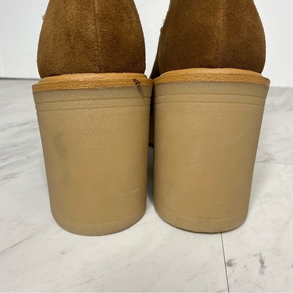 Dolce Vita Caster Brown Suede Lug Sole Bootie 8 1/2 - Picture 8 of 16